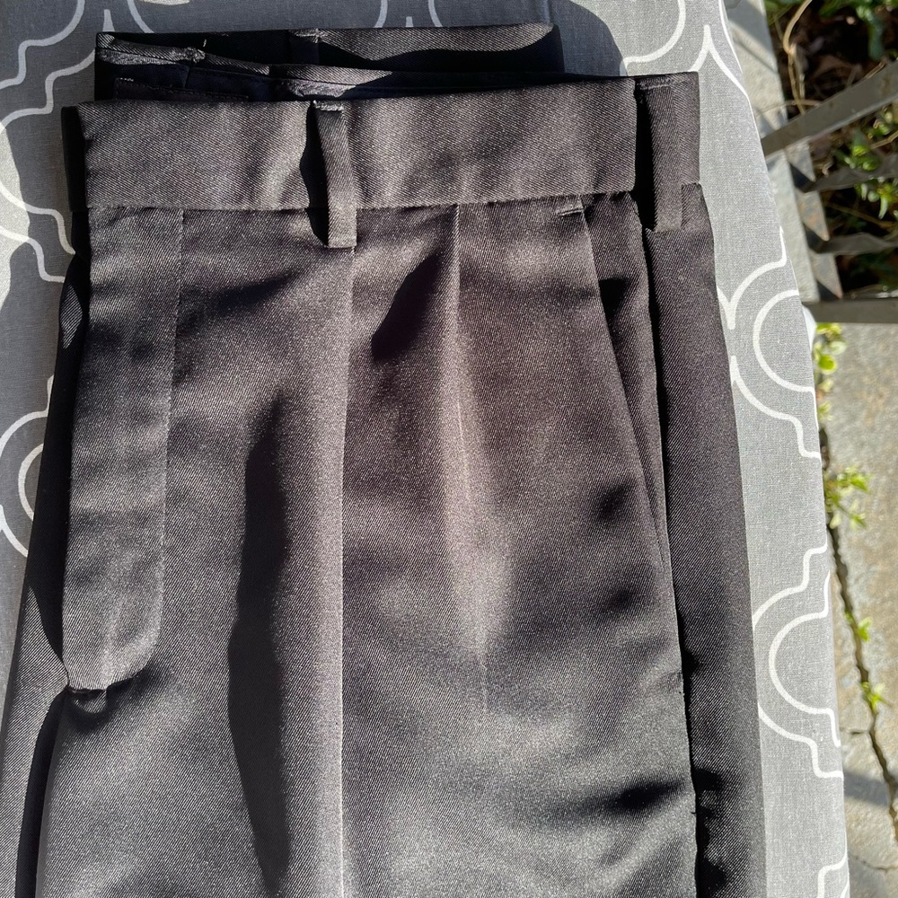 Dockers Black Pleated Slacks EUC